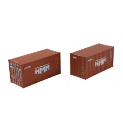 Igra Model 98010018 - Zestaw kontenerów 2x 20` HMM - High Cube