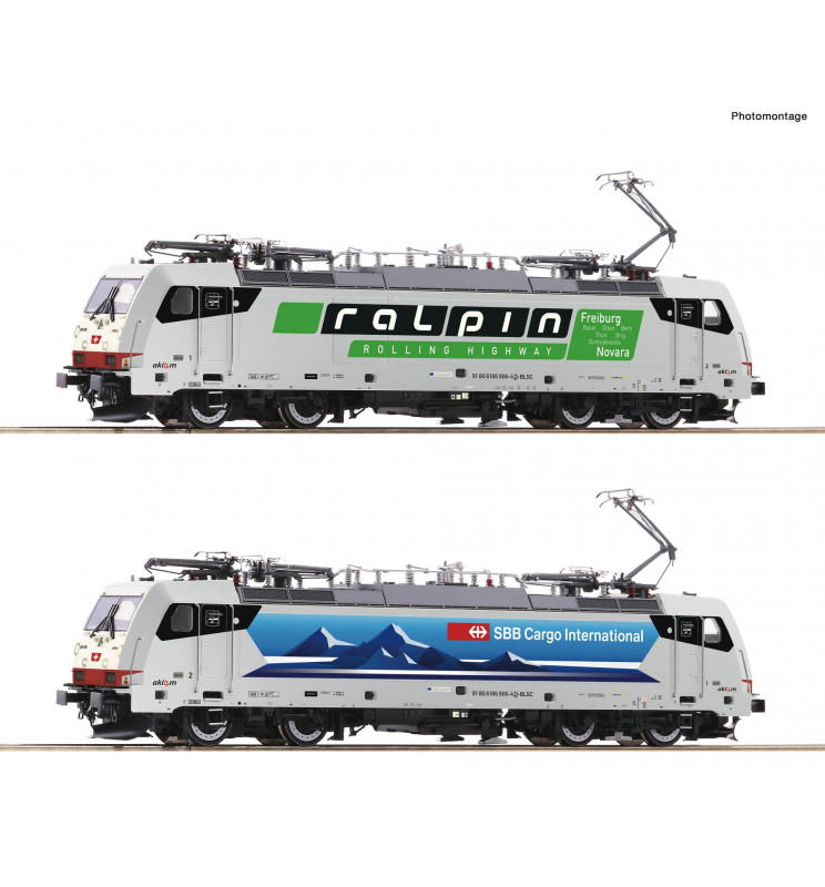Roco 70733 - Electric locomotive BR186 Snd.                      EINSTELLER, ep. E6