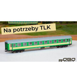 Robo 222371 - Wagon osobowy, wagon 111Ap, 2kl, Kraków, wzmocnienie do Przemyślanina, epoka VI, z oświetleniem wnętrza