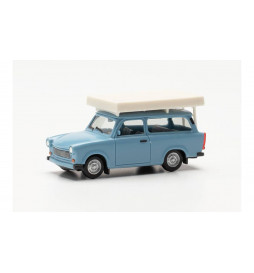 Herpa 024181-003 - Trabant Universal, kolor pastelowy błekitny