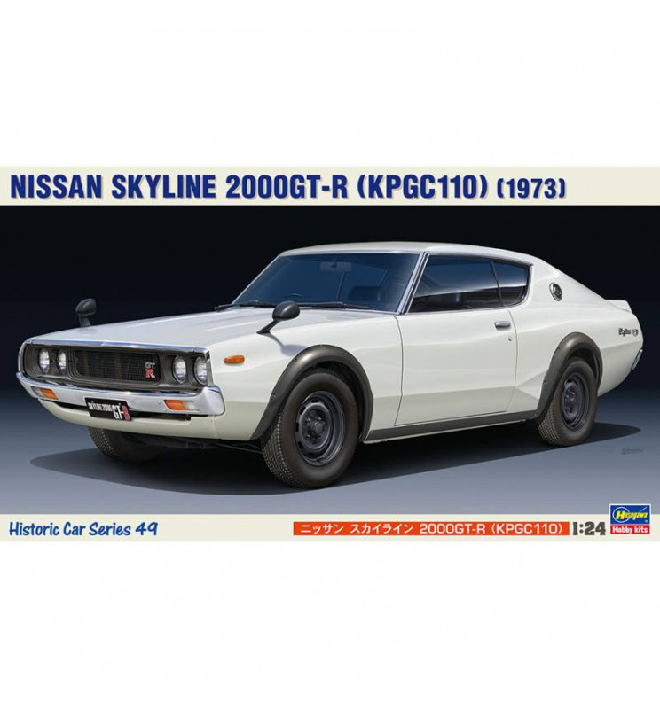 Hasegawa 21149 - Samochód Nissan Skyline 2000GT-R do sklejania, skala 1:24