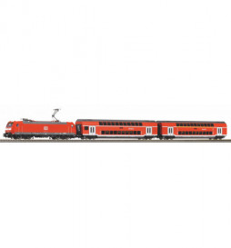 Piko 59102 - Cyfrowy zestaw startowy BR146+wagony pasażerskie, DB AG, ep.VI z bezprzewodowym sterowaniem Smart Control WLAN, H0