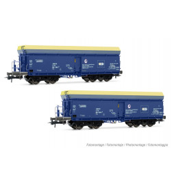 Rivarossi HR6589 - Zestaw 3 wagonów samowyładowczych Fals CTL Logistics, Ep. VI
