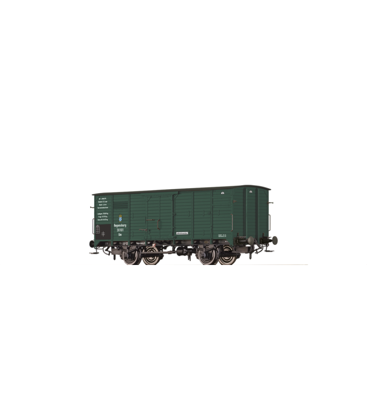 Brawa 49819 - Wagon towarowy Gm, K.BAY.STS.B., epoka I