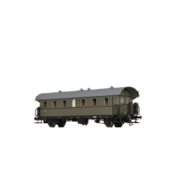 Brawa 46797 - Wagon typu Ci-28, DRG, epoka II,  z oświetleniem, H0