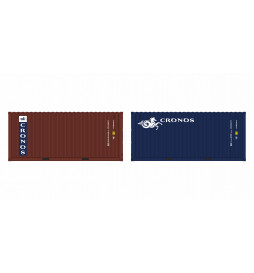 Igra Model 98010035 - Zestaw kontenerów Hanjin 20` Cronos + Cronos LC