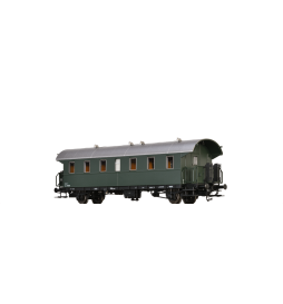 Brawa 46819 - Wagon osobowy typu Bih, OBB, epoka III, z oświetleniem