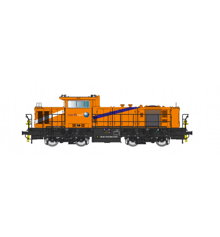 Jagerndorfer 20742 - H0 DC D-Lok G800 Northrail Met Sound