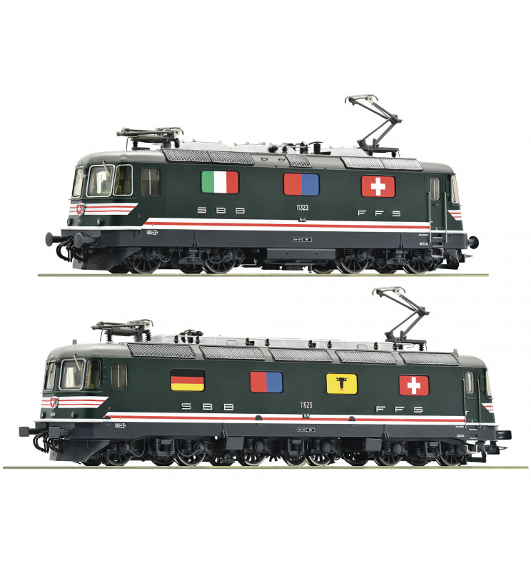 Roco 71415 - Zespół 2 lokomotyw elektrycznych Re 10/10, SBB , epoka IV, DCC z dźwiękiem