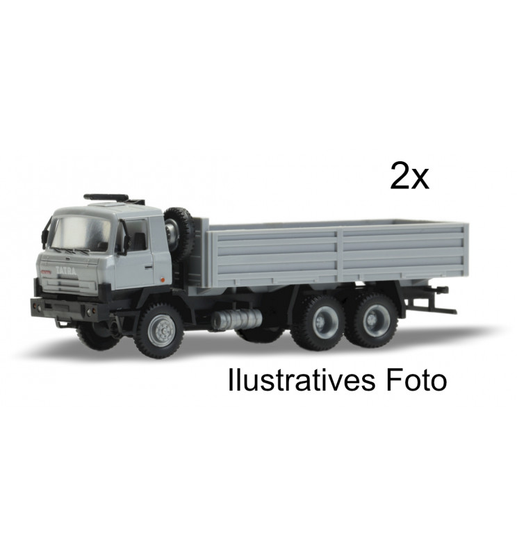 Igra Model 66818130 - Zestaw 2 ciężarówek z naczepą Tatra 815 do samodzielnego montażu, epoka IV