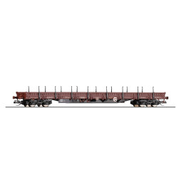 Tillig TT 18139 - Wagon towarowy platforma Res-x PKP, epoka IV