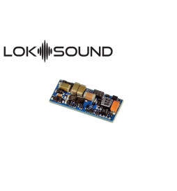 ESU 58928 - Dekoder jazdy i dźwięku ESU LokSound 5 Nano DCC, Next18 + głośnik 11x15mm