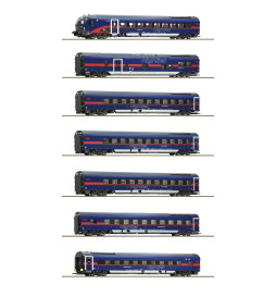 Roco 5500004 - Zestaw 7-częściowy “Nightjet” ÖBB, ep. VI