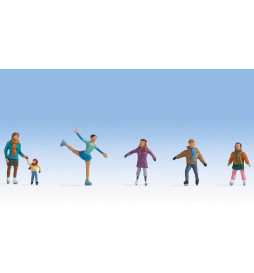 Noch 15824 - Łyżwiarze, skala H0