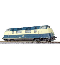 ESU 31751 - Lok. spalinowa 220 012, DB, beżowo-turkusowa, Ep IV, dźwięk ESU LokSound V5, 2 dynamiczne generatory dymu, DCC