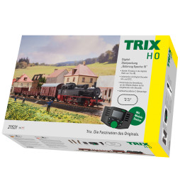 Trix 21531 - Cyfrowy zestaw startowy z lokomotywą class 74 oraz 3 wagonami towarowymi, skala H0