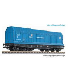 Liliput L235799 - Wagon teleskopowy Simms, PKP Cargo, epoka V