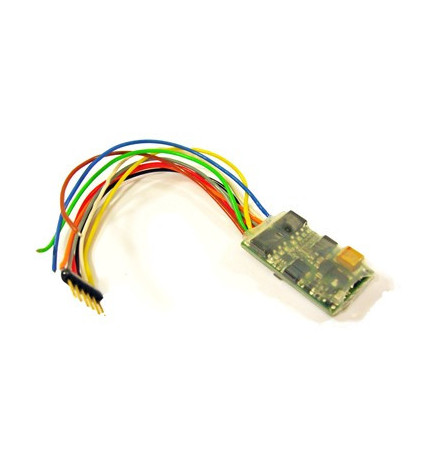 Dekoder jazdy i oświetlenia Zimo MX630F (3W) DCC 6-pin z przewodami