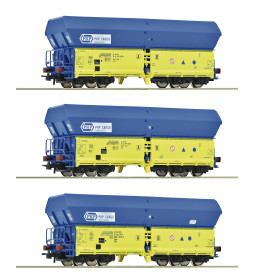 Roco 6600136 - Zestaw 3 wagonów samowyładowczych Falns PKP Cargo, ep. VI